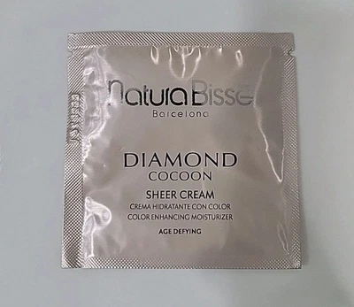 16 x Natura Bisse DIAMOND Cocoon Sheer Cream 4ml packets sample - Image 1 of 3