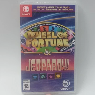 Nintendo Switch Wheel of Fortune & Jeopardy Brand New Factory Sealed  - Image 1 of 4