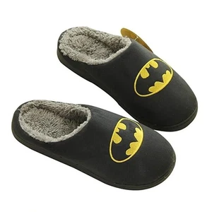 Hogar Zapatillas Invierno Cálidas Suaves Zapatos Superhéroe BATMAN Moda Unisex Zapatilla - Imagen 1 de 10