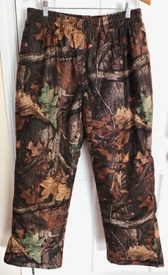 LL Bean Men's Vintage Realtree Advantage Timber Camo Hunting Pants Lined Medium - Image 1 of 4