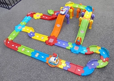 Cars & Track VTech Toot-Toot Drivers Toy Bundle - Fire Engine, Ambulance, Police - Image 1 of 4