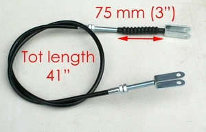 Coolster 110cc GK6110A, GK6125 125, GoKart Shifter Cable 41" - Picture 1 of 1