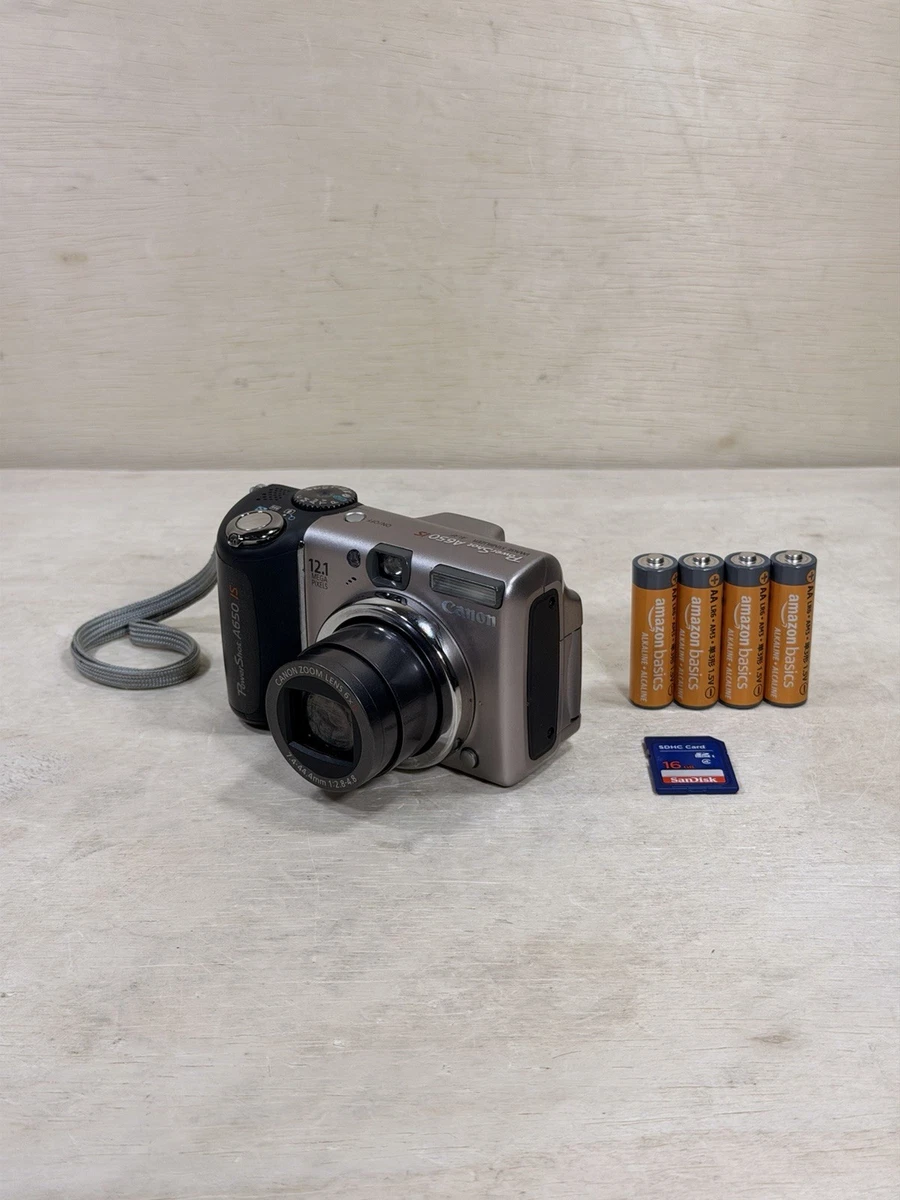 Canon PowerShot A650 IS Digital Cameras for sale | eBay