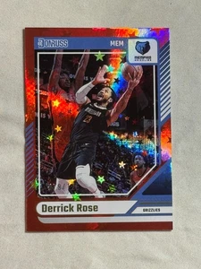 2024-25 Panini Donruss International Red Stars Derrick Rose /125 #65 Grizzlies - Picture 1 of 2