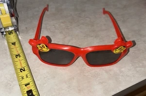 Vintage Kids 80s Sunglasses Red Mouse Plastic  - Picture 1 of 3