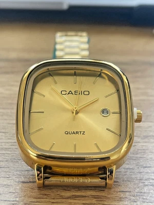 Reloj Casio A168 Vintage Acero Inoxidable Impermeable Raro Encontrar Clásico Moda Reino Unido Foto 1 de 4