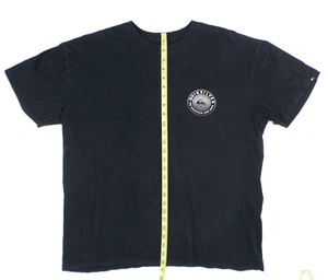 Quiksilver Men's T-Shirt XL Black 100% Cotton Surf Skate - Picture 1 of 8