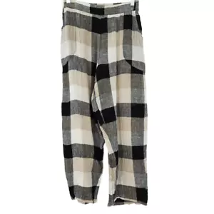 Pantaloni lanterna Habitat Liv By Habitat lino a quadri donna taglia XS Lagenlook Artsy - Foto 1 di 11