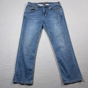 Tommy Bahama Jeans Men 34x30 Classic Fit Straight Blue Denim Stretch Tag 35x30 - Picture 1 of 12