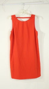 Forever 21 Women's Red Sleeveless Knee Length Swoop Neck Dress Sz M - Picture 1 of 8