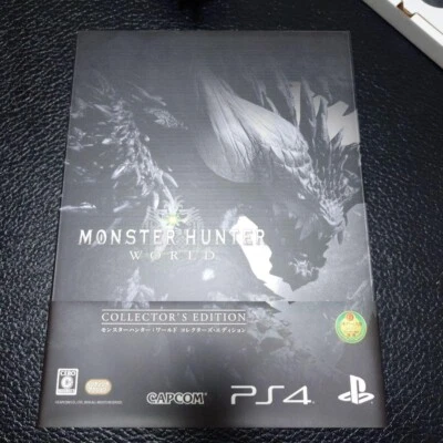 PlayStation 4 PS4 Monster Hunter World Collector's Edition Figure Sound Track CD - Image 1 of 4