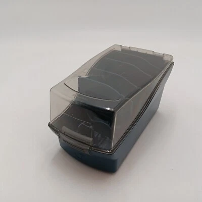 Fellowes Softworks 3.5 英寸软盘支架软盘存储蓝色带 4 个分隔板 — 第 1/4 张图片