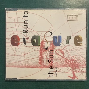 ii Erasure –Run To The Sun remixes limited cd single UK issue 4tracks LIKE NEW - Picture 1 of 4