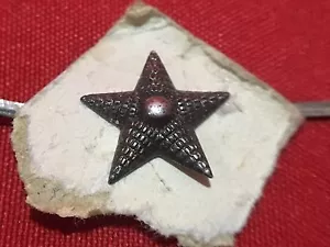 ALBANIA ERA COMUNISTA STELLA ARGENTO PER TOPPA A SPALLA EUPALET RANGO MILITARE ESERCITO - Foto 1 di 1