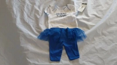 Body y pantalones de tul NBA Orlando Magic blanco/azul para bebé niña talla 0-3M Foto 1 de 4