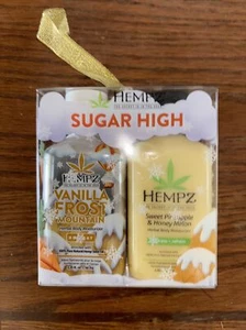 Crema hidratante Hempz Sugar High Vanilla Frost & Sweet Piña Miel Melón 2,25 oz - Imagen 1 de 1