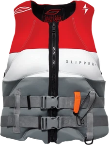 Slippery 21 Surge Neo Vest Small Charcoal/Red 3240-0912 - Picture 1 of 1