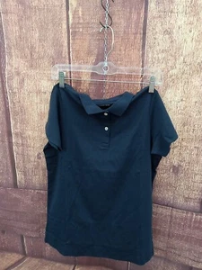 Lands END girls XL (16) Navy Polo Uniform - Picture 1 of 3
