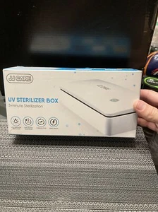 UV Light Sanitizer Box  JJ Care 3 Minute. ￼ This Is For The Wood Red One.  ￼NEW - Picture 1 of 6