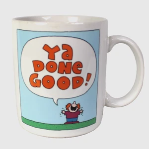Vintage Hallmark Mug Ya Done Good! Ceramic Coffee Mug Encouragement - Picture 1 of 4