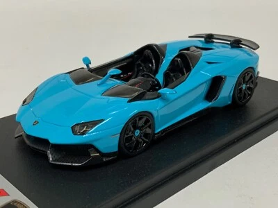 1/43 Looksmart Lamborghini Aventador J de 2012 Baby Blue LS398 Foto 1 de 4