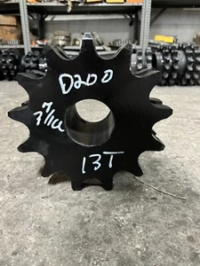 Piñón de cadena de rodillos de 13 dientes D200b13 - Imagen 1 de 3