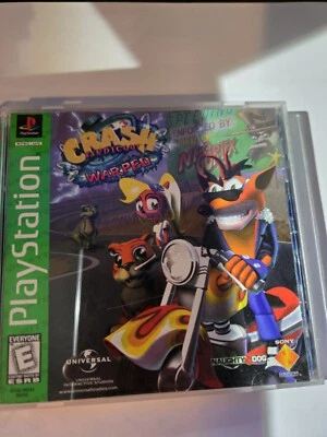 Crash Bandicoot Warped PS1 Sony PlayStation 1 w Manual - CiB - Image 1 of 4