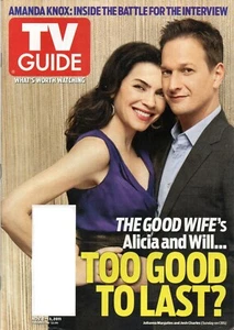 TV GUIDE Magazine Nov. 7-13 2011 Julianna Margulies Josh Charles The Good Wife - Foto 1 di 3