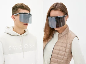 Polaroid PLD7038S Full Rim Unisex Face Shield Visor Mask Sunglasses - Picture 1 of 12