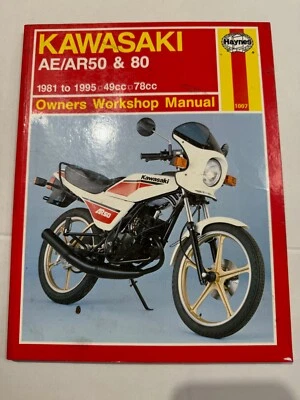 Manual de servicio Haynes Workshop (1007) Kawasaki AR50 AE50 AR80 AE80 1981-1995 Foto 1 de 2