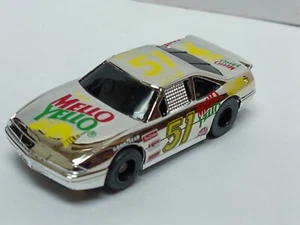 Tyco Chrome nascars #51 Yello Mello 440x2 chassis unused. AWESOME COOL!