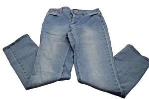 Talbots Flawless 5-Pocket-Jeans Damen 10P gerades Bein helle Waschung Denim Freizeit - Bild 1 von 6