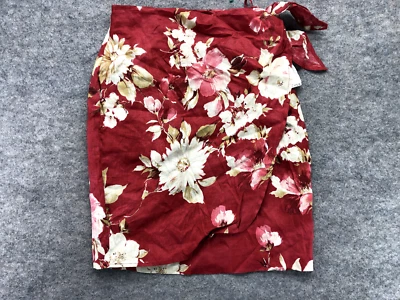 Falda Jones New York Talla 6 Floral Lino Forrada Hasta la Rodilla Nueva con Etiquetas Foto 1 de 4