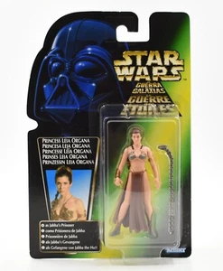 Star Wars Power of The Force (Euro) Princess Leia as Jabba's Prisoner Figure - Imagen 1 de 2