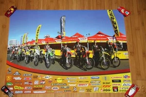 2015 Acerbis AMA Supercross Motocross poster - Picture 1 of 1
