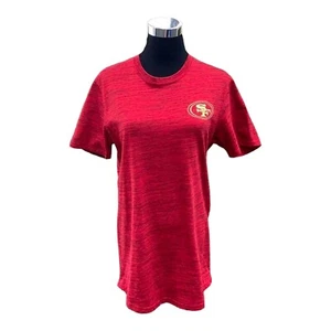 Ropa del equipo NFL San Francisco damas manga corta top talla M rojo/negro - Imagen 1 de 3