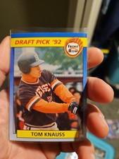 1992 Front Row Draft Picks Tom Knauss #19 