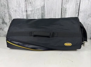SkyRoll Roll-Up Luggage 23" Black Garment Bag Wrinkle-Free Travel w/ Carry Strap - Picture 1 of 9