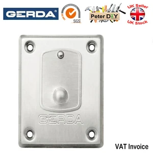 Gerda Front Chrome Weather Shield For Gerda Locks ZX ZXZ Z2 ZK or ZX Plus - Picture 1 of 1