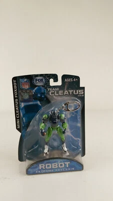 New Fox Cleatus Fox Robot Action Figure Key Chain Fob Seattle Seahawks - Image 1 of 4
