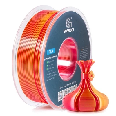 5/10kg 1.75mm 1KG/Roll Geeetech 3D Printer filament PLA/PETG/TPU/ABS+/SILK/Matte - Image 1 of 4