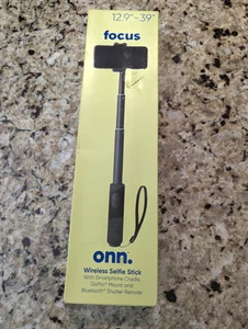 Onn Focus Wireless Selfie Stick Smartphone Halterung GoPro Halterung 12,9" - 39" - Bild 1 von 12
