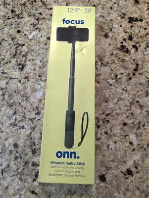 Soporte inalámbrico para teléfono inteligente Onn Focus soporte GoPro 12,9" - 39" Foto 1 de 4