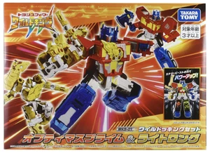 Transformers WKS-01 Optimus Prime & Light Long Wild Docking Set - Picture 1 of 8