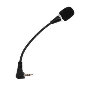 Laptop Microphone Lapel Plug Headphones Condenser Microphones for Computer - Picture 1 of 12