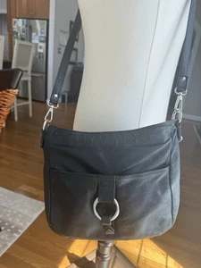 Pulicati Black Italian leather Handbag - Picture 1 of 6