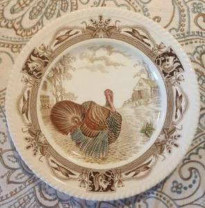 VINTAGE JOHNSON BROTHERS "BARNYARD KING" TÜRKEI SPEISETELLER • EX. ZUSTAND  - Bild 1 von 4