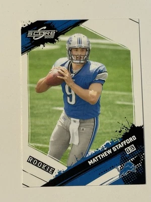 MATTHEW STAFFORD 2009 Score Rookie Card RC #371  Los Angeles Rams - Image 1 of 2