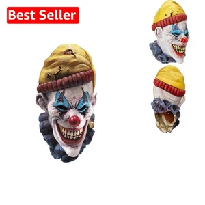Realistic Foam Evil Clown Mask - Durable Latex, Comfort Fit for All Night Wear - Picture 1 of 4