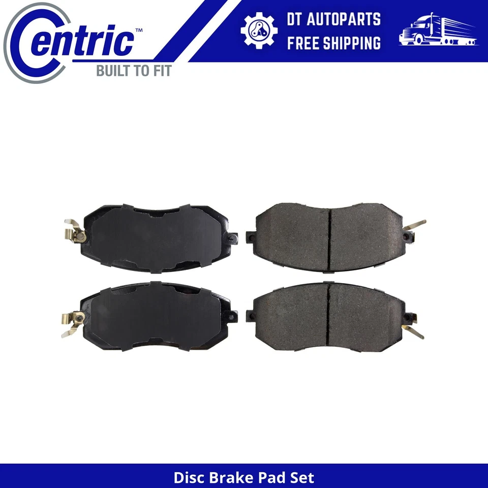 Para Subaru WRX 2012-2014 | Pastillas de freno de disco delanteras centradas | Cerámica Foto 1 de 4